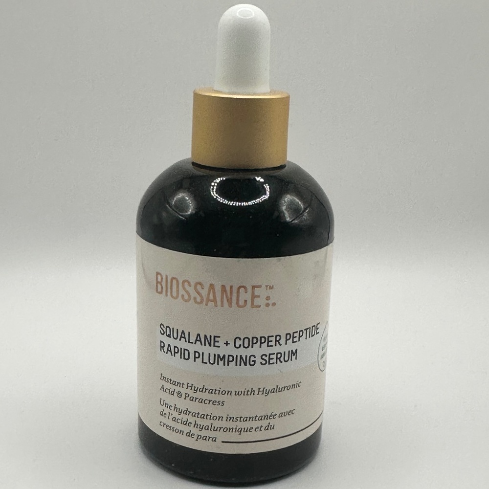 Biossance Squalane + Copper Peptide Rapid Plumping Serum 1.69 oz
